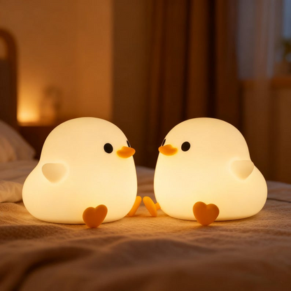 Luz nocturna de pato con control táctil y varios niveles de brillo